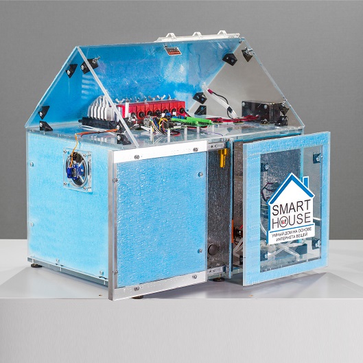 Робототехнический комплекс для создания модели «умного дома».